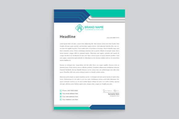 Creating a Professional Impression with Creative Modern Letterhead Design