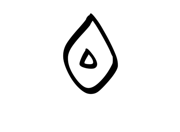 Hand Drawn Rock Inspired Mono 0: A Bold Design Asset