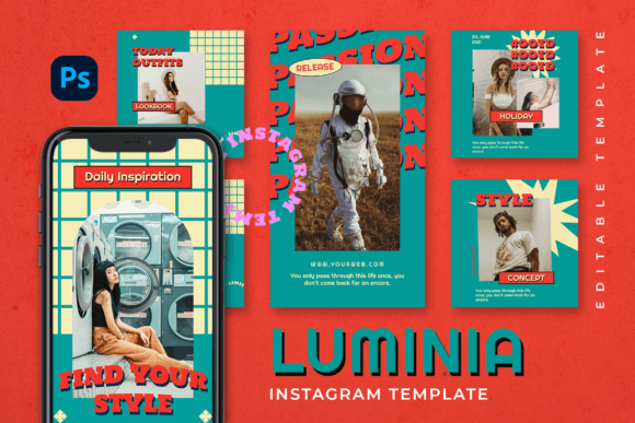 Luminia Instagram Post Stories