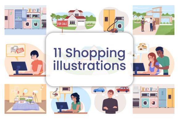 Shopping Characters: Creative & Practical