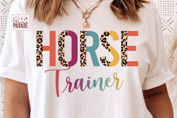 Unleashing Style: The Ultimate Guide to Using Horse Trainer Leopard Print PNGs for Custom Apparel
