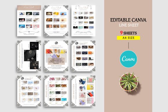 Wholesale Product Catalog Canva: Streamline Your Business Workflow with Editable Design Templates